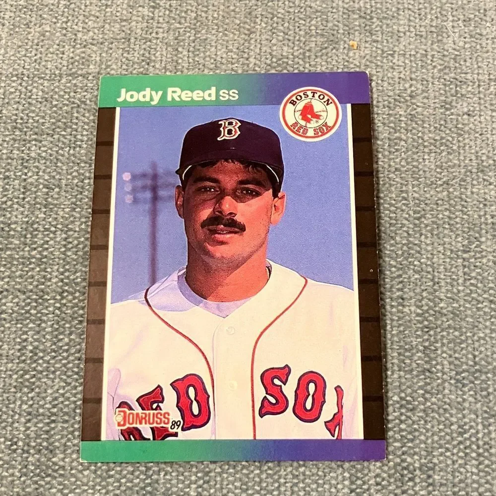 1989 Donruss Boston Red Sox Baseball Card Trading Card